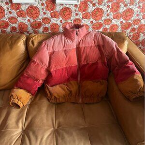 L Space Horizon Corduroy Puffer